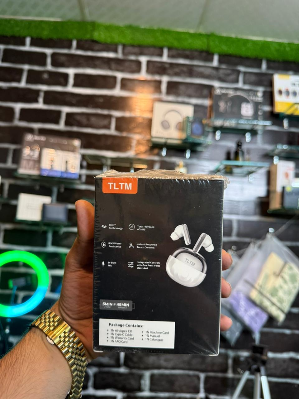 TLTM-TW09 Bluetooth Earbuds | High Quality TWS Earphones with Deep Bass & Smart Touch Control